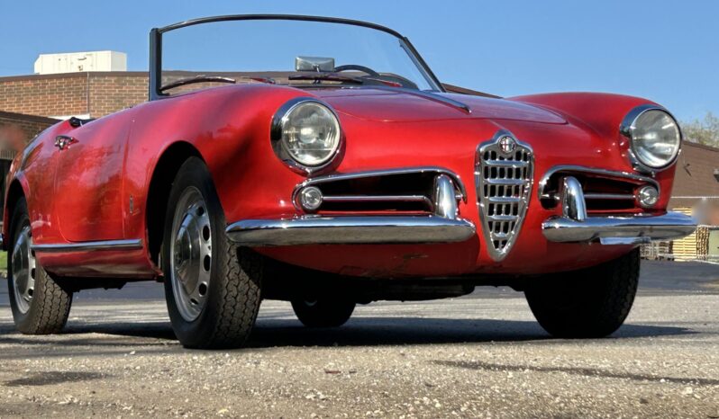 								1958 Alfa Romeo Giulietta Spider Veloce 750F full									