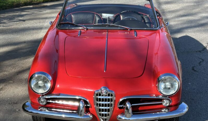 								1958 Alfa Romeo Giulietta Spider Veloce 750F full									