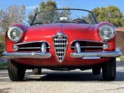 										1958 Alfa Romeo Giulietta Spider Veloce 750F full									