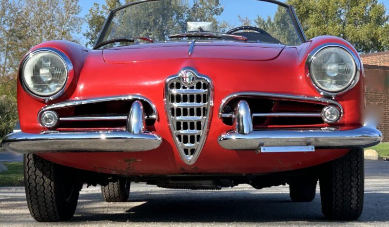 								1958 Alfa Romeo Giulietta Spider Veloce 750F full									