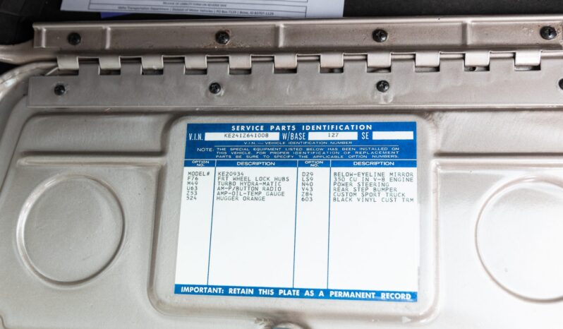 								1971 Chevrolet K20 Cheyenne Pickup 4×4 full									