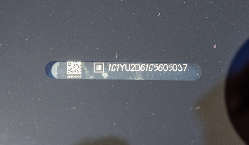 								2016 Chevrolet Corvette Z06 Coupe 3LZ full									