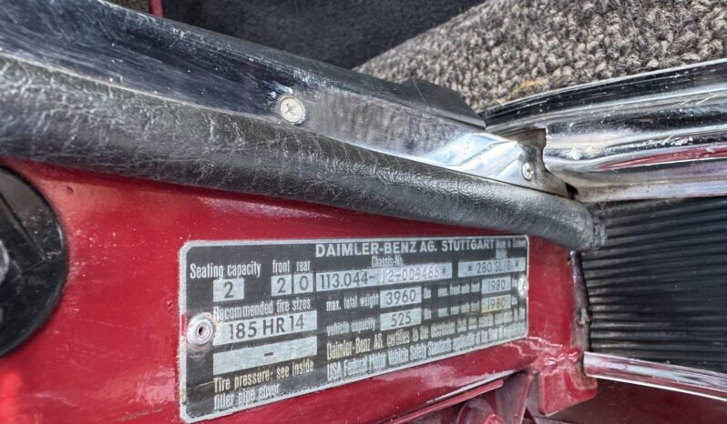 								1969 Mercedes-Benz 280SL full									