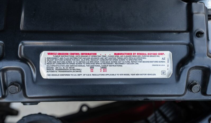 
								1970 Chevrolet Chevelle Malibu Sport Coupe SS LS6 454 full									