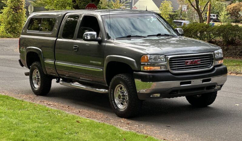 
								2001 GMC Sierra 2500HD SLT Extended Cab 4×4 8.1L full									