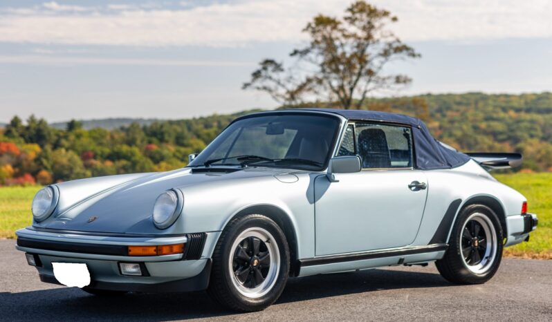 1988 Porsche 911 Carrera Cabriolet G50 1