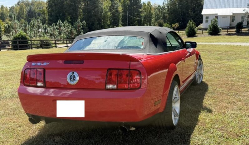 
								2007 Ford Mustang Shelby GT500 Convertible full									