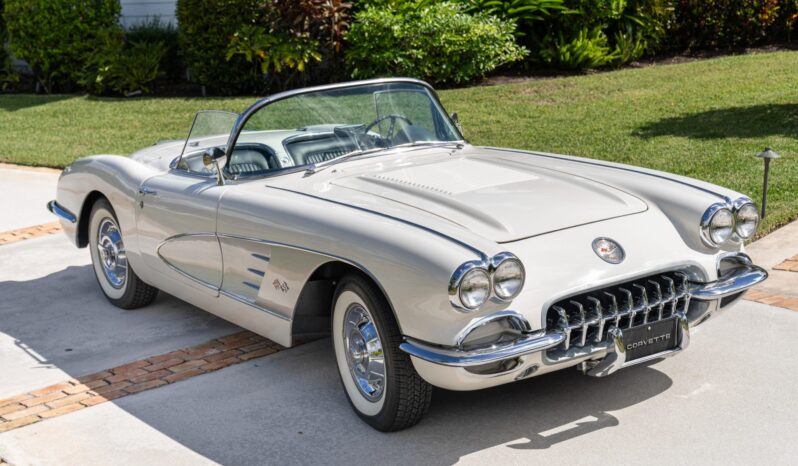 								1958 Chevrolet Corvette 3-Speed full									