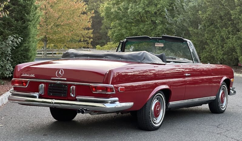 								1969 Mercedes-Benz 280SE Cabriolet full									
