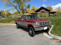1986 Ford F-250 XLT Lariat SuperCab 4×4 2