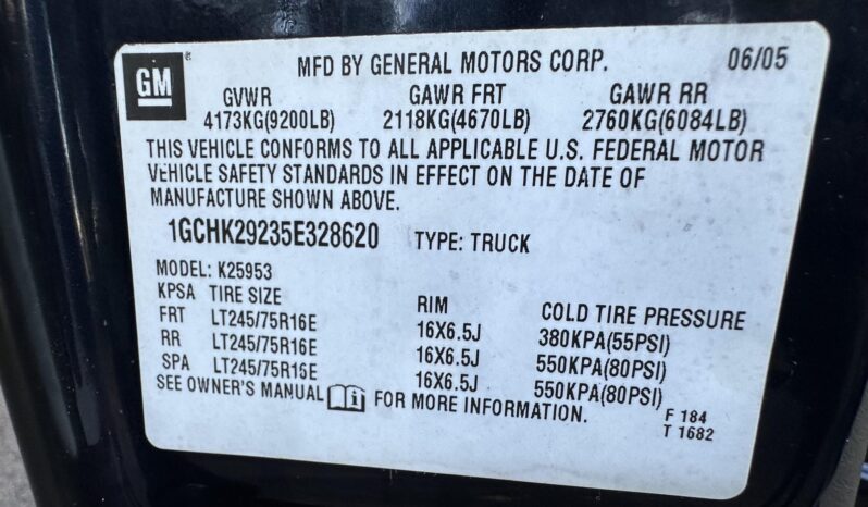 
								2005 Chevrolet Silverado 2500HD LS Extended Cab Duramax 4×4 full									