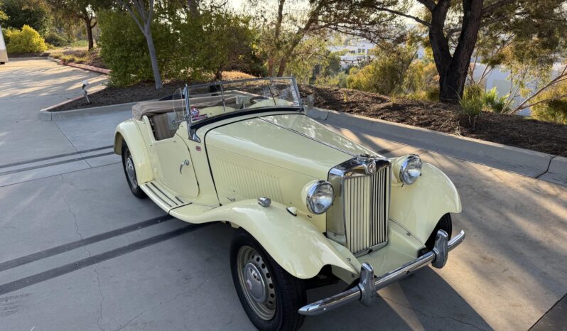 
								1953 MG TD 1.5L-Powered full									