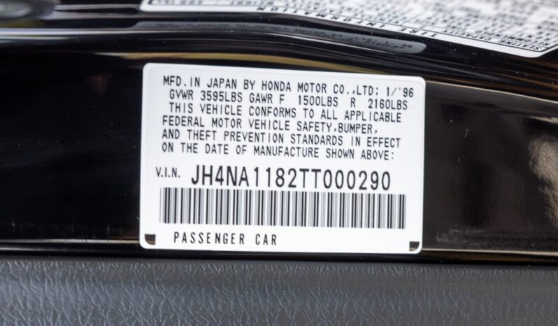 
								1996 Acura NSX-T 5-Speed full									