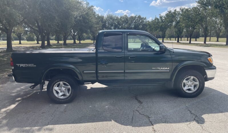 2000 Toyota Tundra Limited Access Cab V8 4×4 1