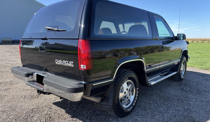 								1993 Chevrolet Blazer K1500 Silverado 4×4 full									