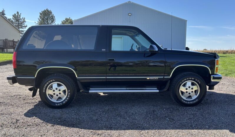 								1993 Chevrolet Blazer K1500 Silverado 4×4 full									