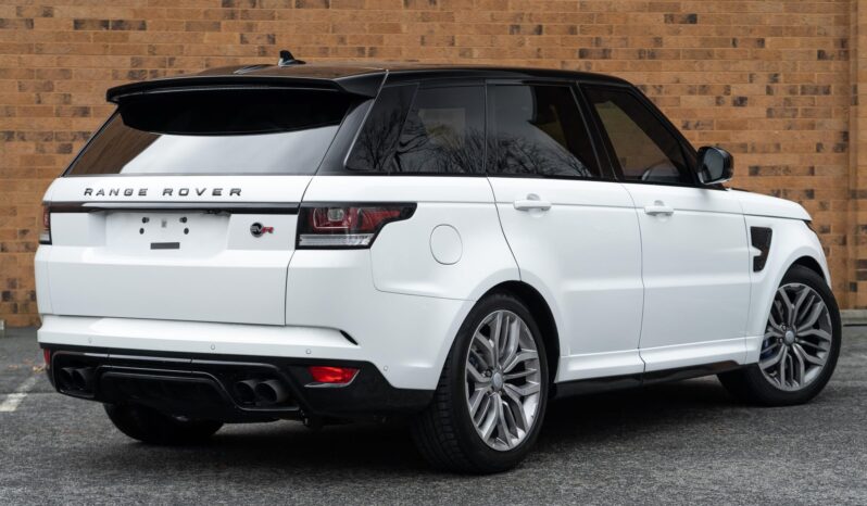 								2016 Land Rover Range Rover Sport SVR full									