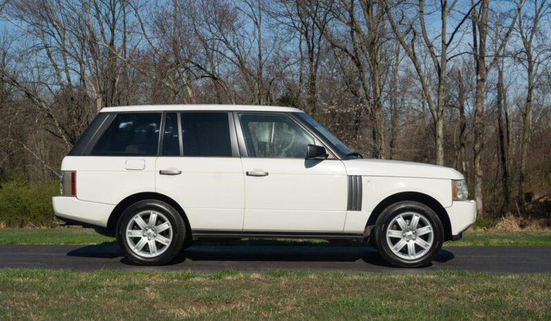 								2008 Land Rover Range Rover HSE full									