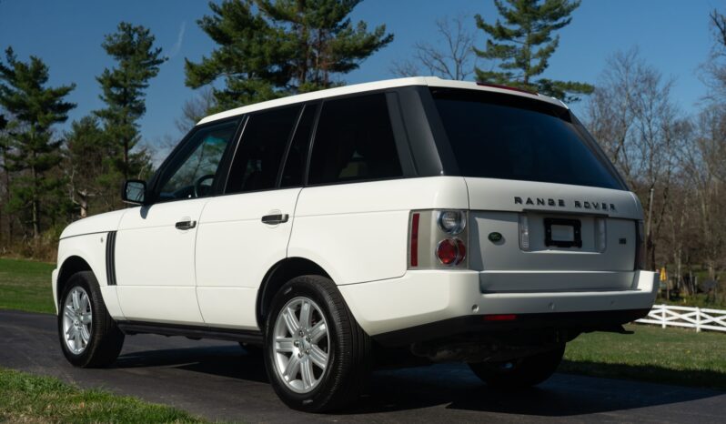 								2008 Land Rover Range Rover HSE full									
