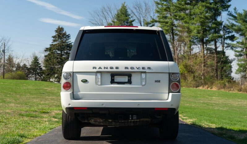 								2008 Land Rover Range Rover HSE full									