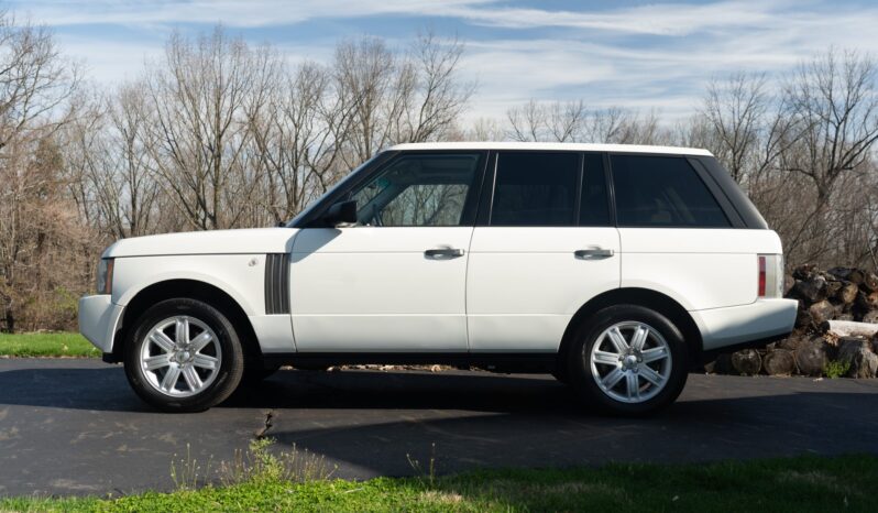 								2008 Land Rover Range Rover HSE full									