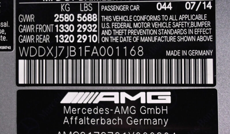 								2015 Mercedes-AMG S63 4MATIC Coupe Edition 1 full									