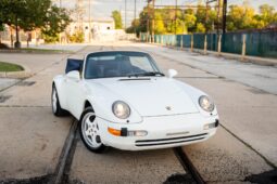 										1996 Porsche 911 Carrera Cabriolet 6-Speed full									
