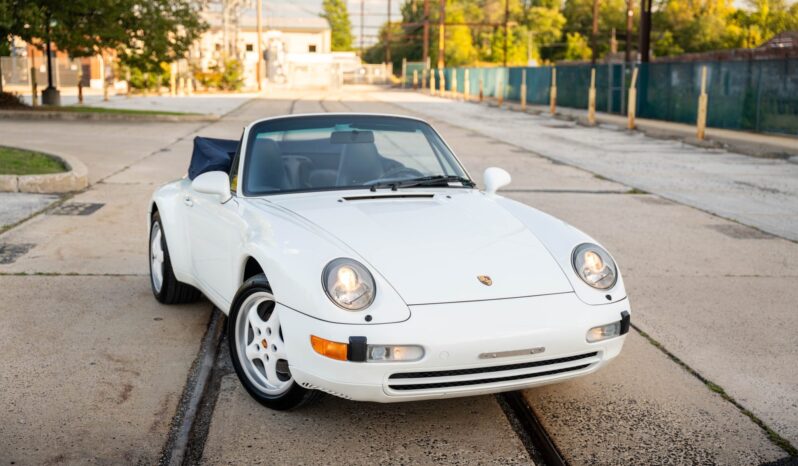 								1996 Porsche 911 Carrera Cabriolet 6-Speed full									
