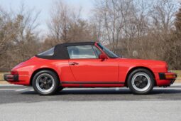 1985 Porsche 911 Carrera Cabriolet