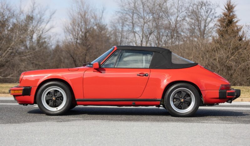								1985 Porsche 911 Carrera Cabriolet full									