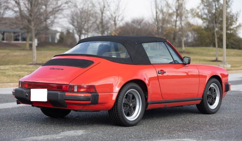 								1985 Porsche 911 Carrera Cabriolet full									