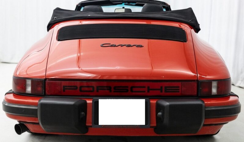 								1985 Porsche 911 Carrera Cabriolet full									