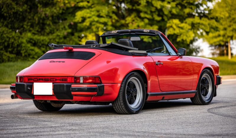 								1986 Porsche 911 Carrera Cabriolet full									