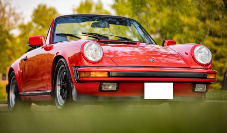 								1986 Porsche 911 Carrera Cabriolet full									