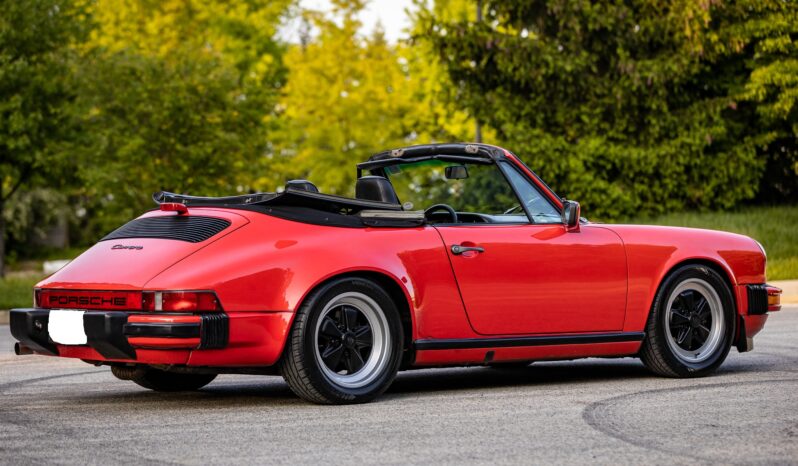 								1986 Porsche 911 Carrera Cabriolet full									