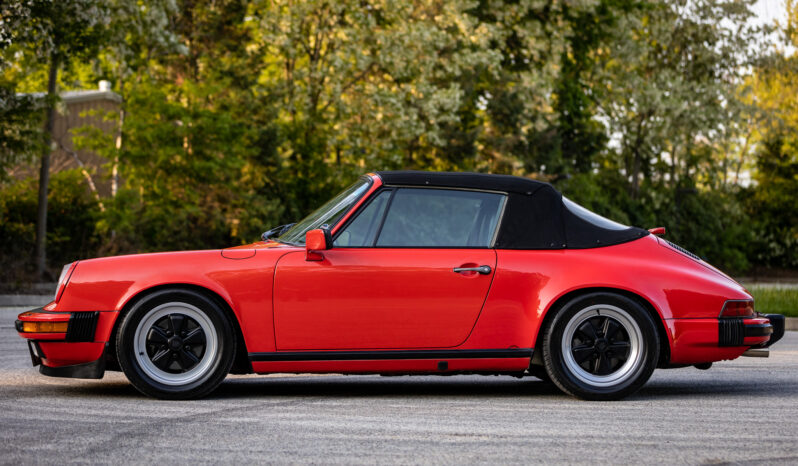 								1986 Porsche 911 Carrera Cabriolet full									
