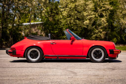 1986 Porsche 911 Carrera Cabriolet full