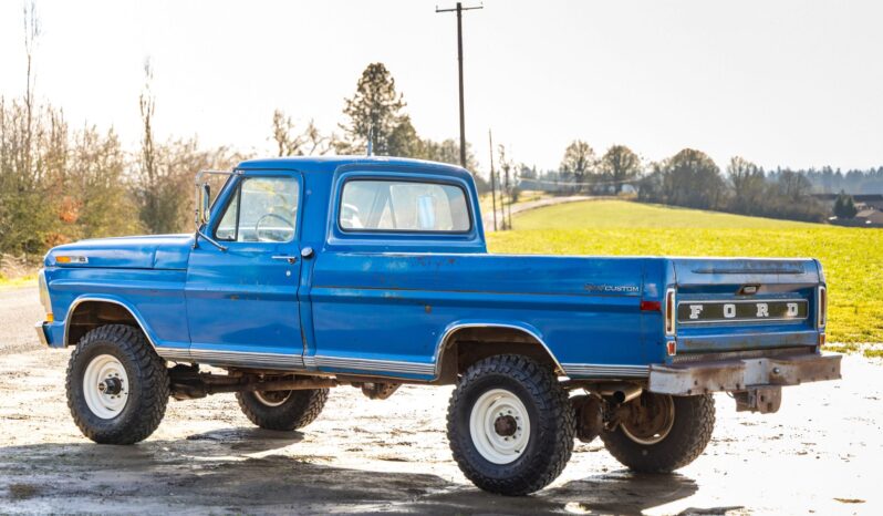 								1971 Ford F-250 Sport Custom Highboy 4×4 4-Speed full									