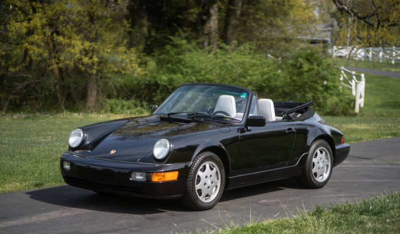 								1991 Porsche 911 Carrera 4 Cabriolet 5-Speed full									