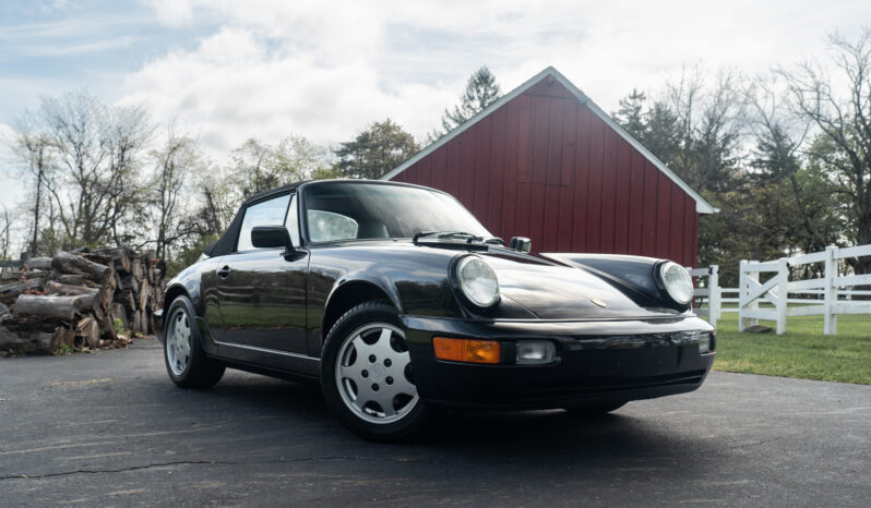								1991 Porsche 911 Carrera 4 Cabriolet 5-Speed full									