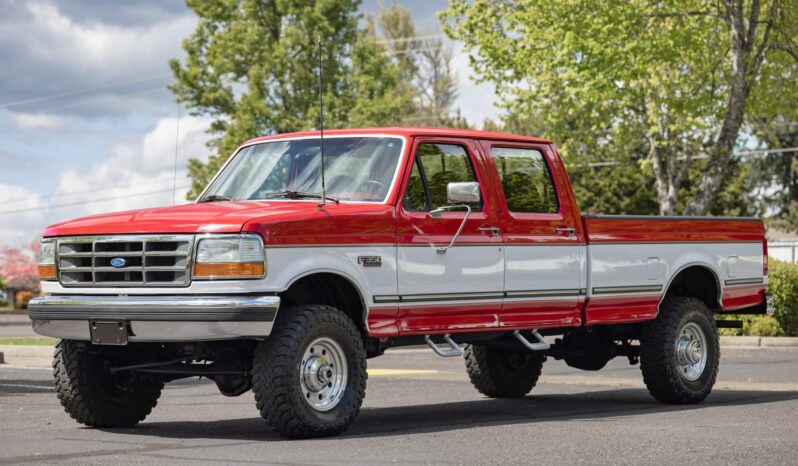 								1995 Ford F-350 XLT Crew Cab 7.5L 4×4 5-Speed full									