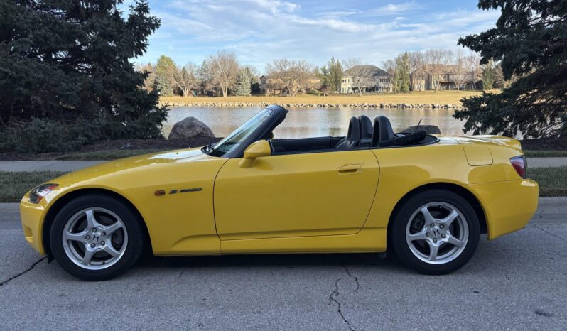 								2001 Honda S2000 full									