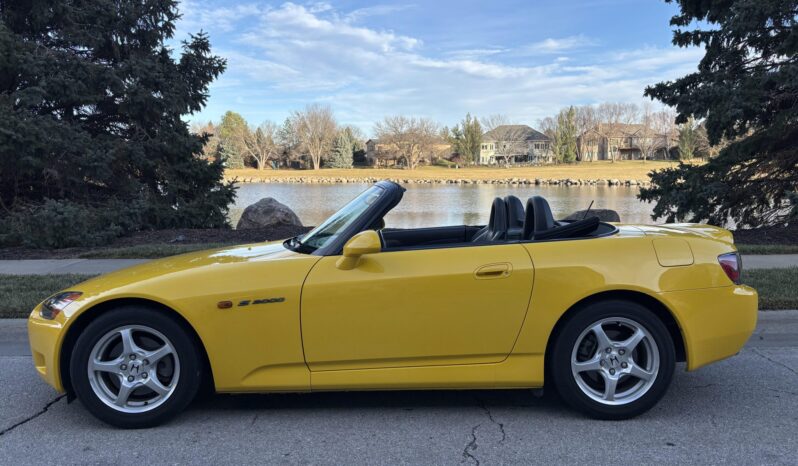 								2001 Honda S2000 full									