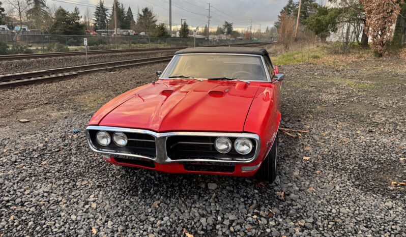 								1968 Pontiac Firebird Convertible 4-Speed full									