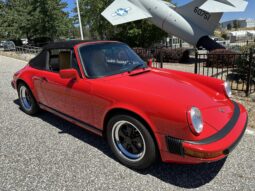 1987 Porsche 911 Carrera Cabriolet G50