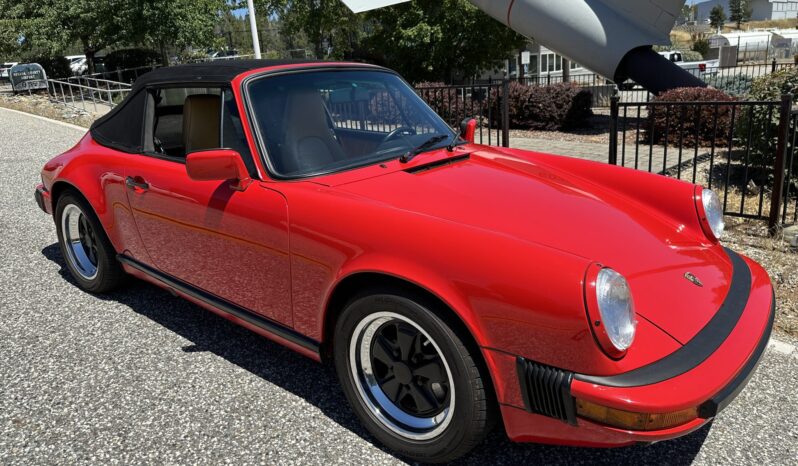 								1987 Porsche 911 Carrera Cabriolet G50 full									