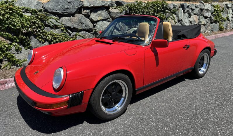 								1987 Porsche 911 Carrera Cabriolet G50 full									