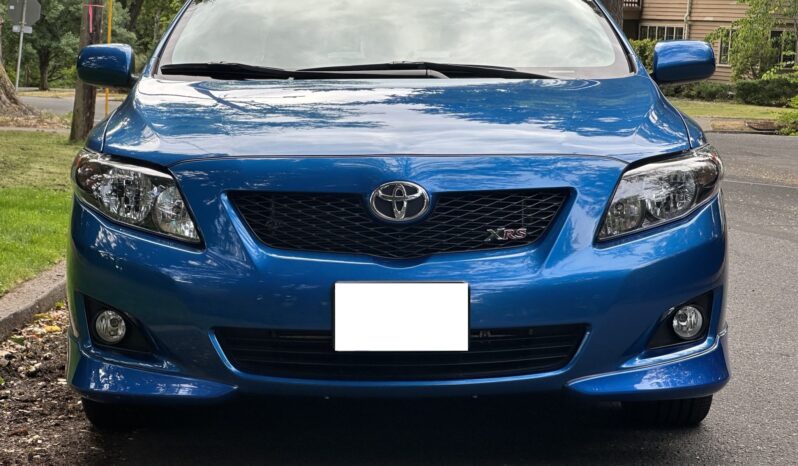 								2009 Toyota Corolla XRS full									