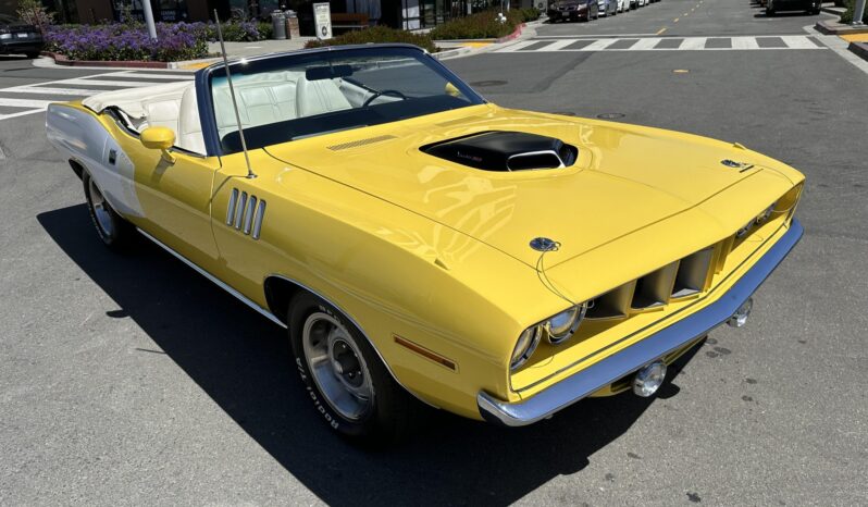 								1971 Plymouth ’Cuda Convertible 383 full									