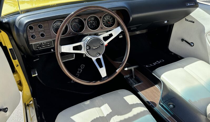 								1971 Plymouth ’Cuda Convertible 383 full									